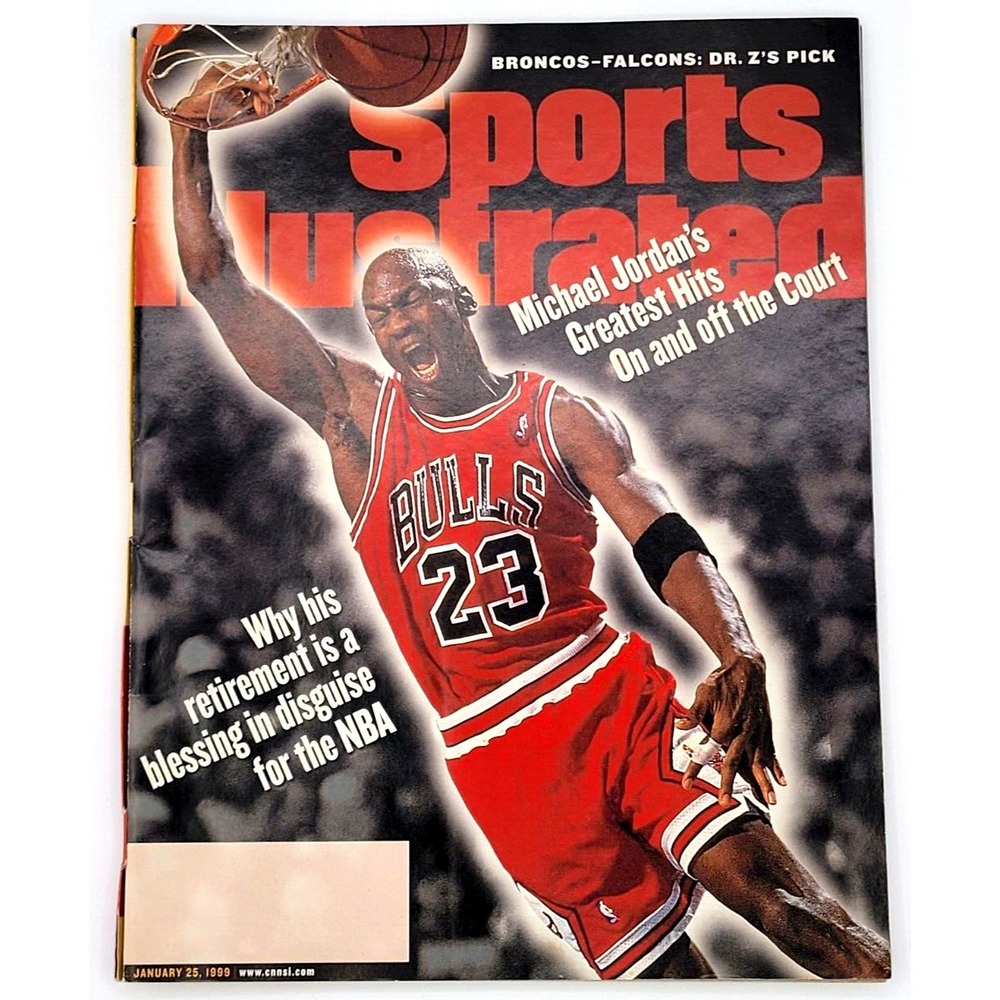 SPORTS ILLUSTRATED JAN 25, 1999 MICHAEL JORDAN ORLANDO THOMAS KOBE BRYANT